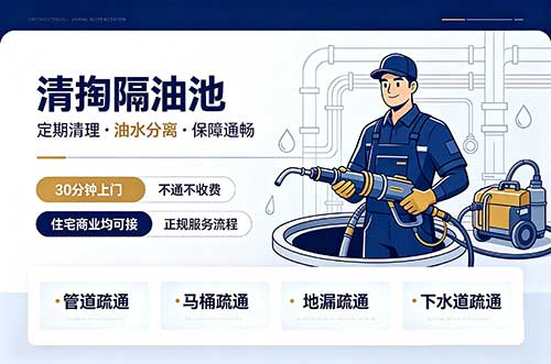 安顺清掏隔油池